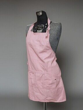 NWOT Calphalon Light Pink Heavyweight Cotton Canvas Apron - Free Size